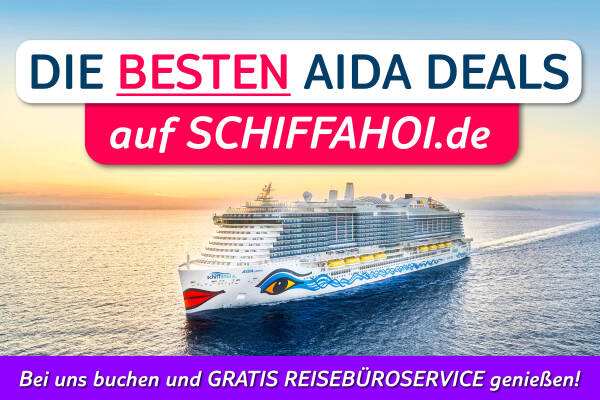 AIDA Cruises Angebote und Specials für 2024 / 2025 buchen
