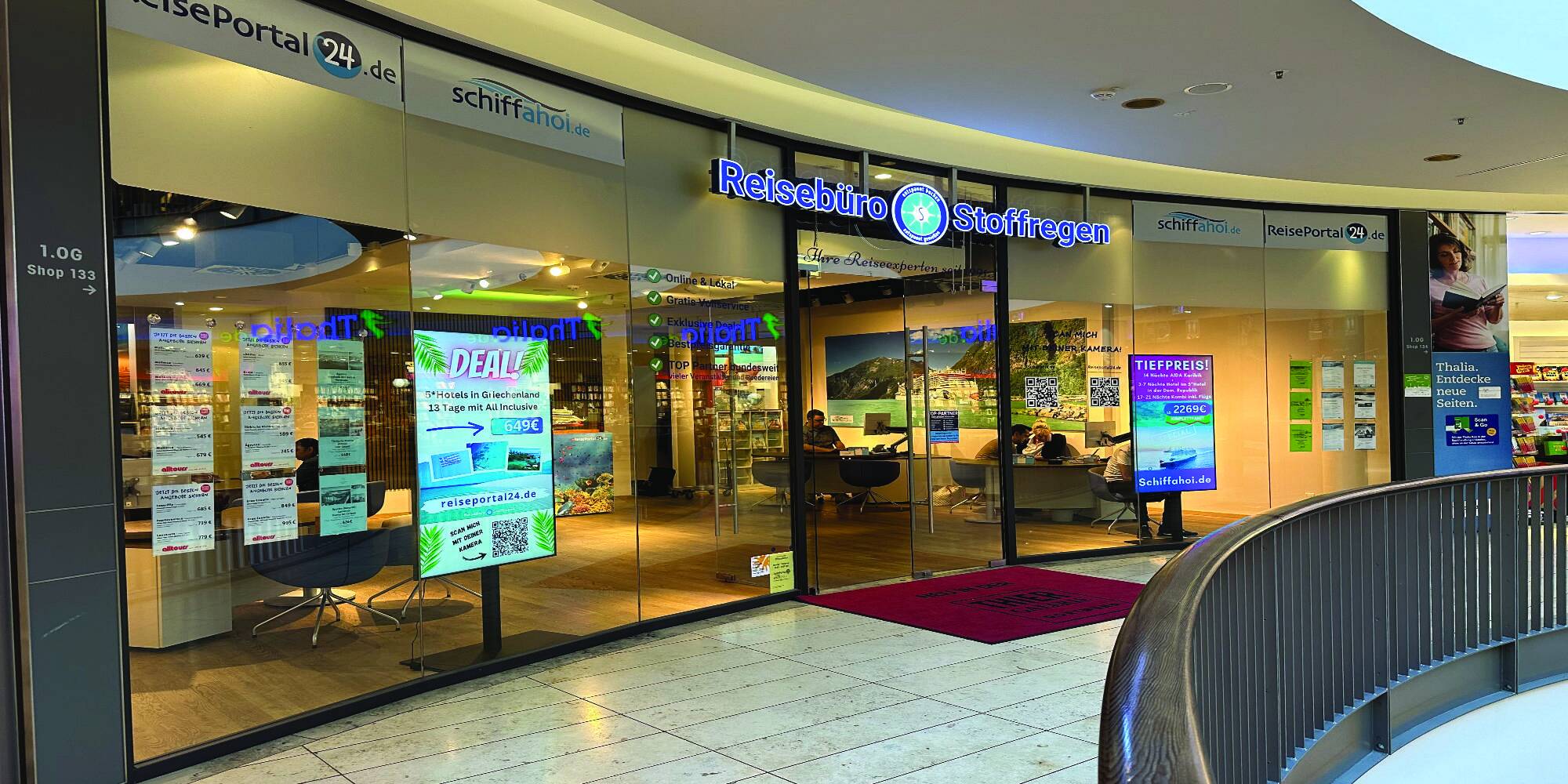 Reisebüro Stoffregen GmbH - Thier Galerie Reisebüro Stoffregen GmbH - Thier Galerie